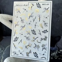 Слайдер-дизайн MilliArt Nails Металл MTL-021