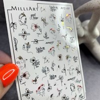 Слайдер-дизайн MilliArt Nails Металл MTL-031