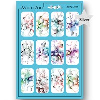 Слайдер-дизайн MilliArt Nails Металл MTL-037