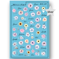 Слайдер-дизайн MilliArt Nails Металл MTL-039