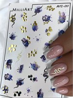 Слайдер-дизайн MilliArt Nails Металл MTL-120 17058