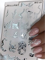 Слайдер-дизайн MilliArt Nails Металл MTL-127 17644