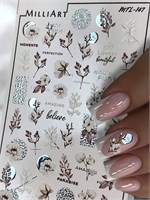 Слайдер-дизайн MilliArt Nails Металл MTL-147 17715