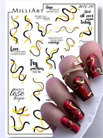 Слайдер-дизайн MilliArt Nails Металл MTL-155 17784