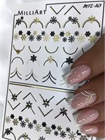 Слайдер-дизайн MilliArt Nails Металл MTL-165 17972