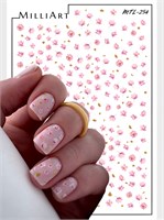 Слайдер-дизайн MilliArt Nails Металл MTL-254 Золото MTL-254 Золото
