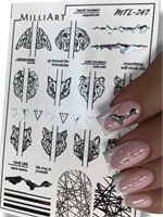 Слайдер-дизайн MilliArt Nails Металл MTL-247 MTL-247