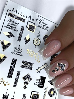 Слайдер-дизайн MilliArt Nails Металл MTL-202 MTL-202 - фото 23774