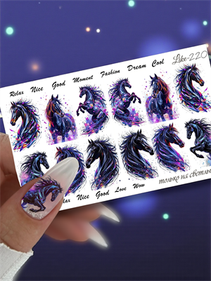 Слайдер-дизайн для ногтей LIKE-220 LIKE-220