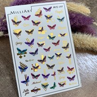 Слайдер-дизайн MilliArt Nails Металл MTL-057 MTL-057