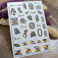 Слайдер-дизайн MilliArt Nails Металл MTL-060 MTL-060