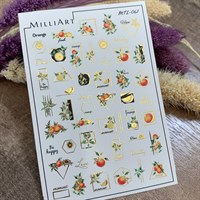 Слайдер-дизайн MilliArt Nails Металл MTL-061 MTL-061