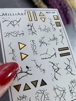 Слайдер-дизайн MilliArt Nails Металл MTL-048 MTL-048