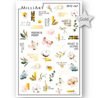 Слайдер-дизайн MilliArt Nails Металл MTL-067 16087