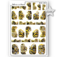 Слайдер-дизайн MilliArt Nails Металл MTL-090 16443