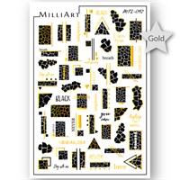 Слайдер-дизайн MilliArt Nails Металл MTL-092 16445