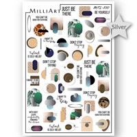 Слайдер-дизайн MilliArt Nails Металл MTL-100 16613