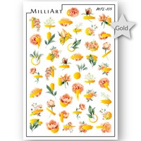 Слайдер-дизайн MilliArt Nails Металл MTL-105 16618