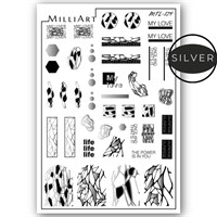 Слайдер-дизайн MilliArt Nails Металл MTL-129 17646