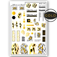 Слайдер-дизайн MilliArt Nails Металл MTL-130 17647