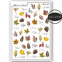 Слайдер-дизайн MilliArt Nails Металл MTL-145 17713