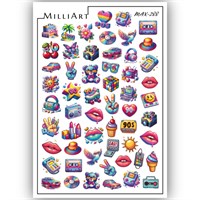 Слайдер-дизайн MilliArt Nails MAX-288