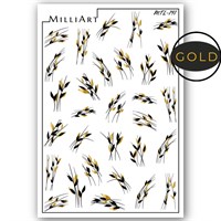 Слайдер-дизайн MilliArt Nails Металл MTL-191 MTL-191