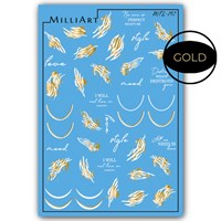 Слайдер-дизайн MilliArt Nails Металл MTL-192 MTL-192