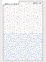 Слайдер-дизайн MilliArt Nails Металл MTL-251 MTL-251