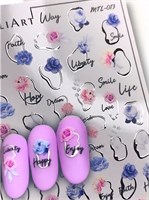 Слайдер-дизайн MilliArt Nails Металл MTL-013 gold MTL-013 gold