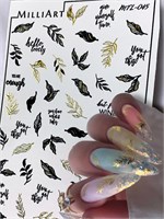 Слайдер-дизайн MilliArt Nails Металл MTL-045 MTL-045