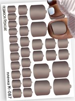 Монопленки для педикюра  9,5*13,5 см М-087 М-087