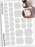 Монопленки для педикюра  9,5*13,5 см М-073 М-073