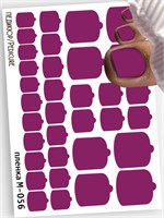 Монопленки для педикюра  9,5*13,5 см М-056 18165