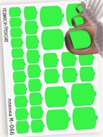 Монопленки для педикюра  9,5*13,5 см М-066 М-066