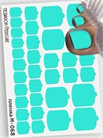 Монопленки для педикюра  9,5*13,5 см М-068 М-068