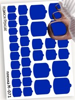 Монопленки для педикюра  9,5*13,5 см М-071 М-071